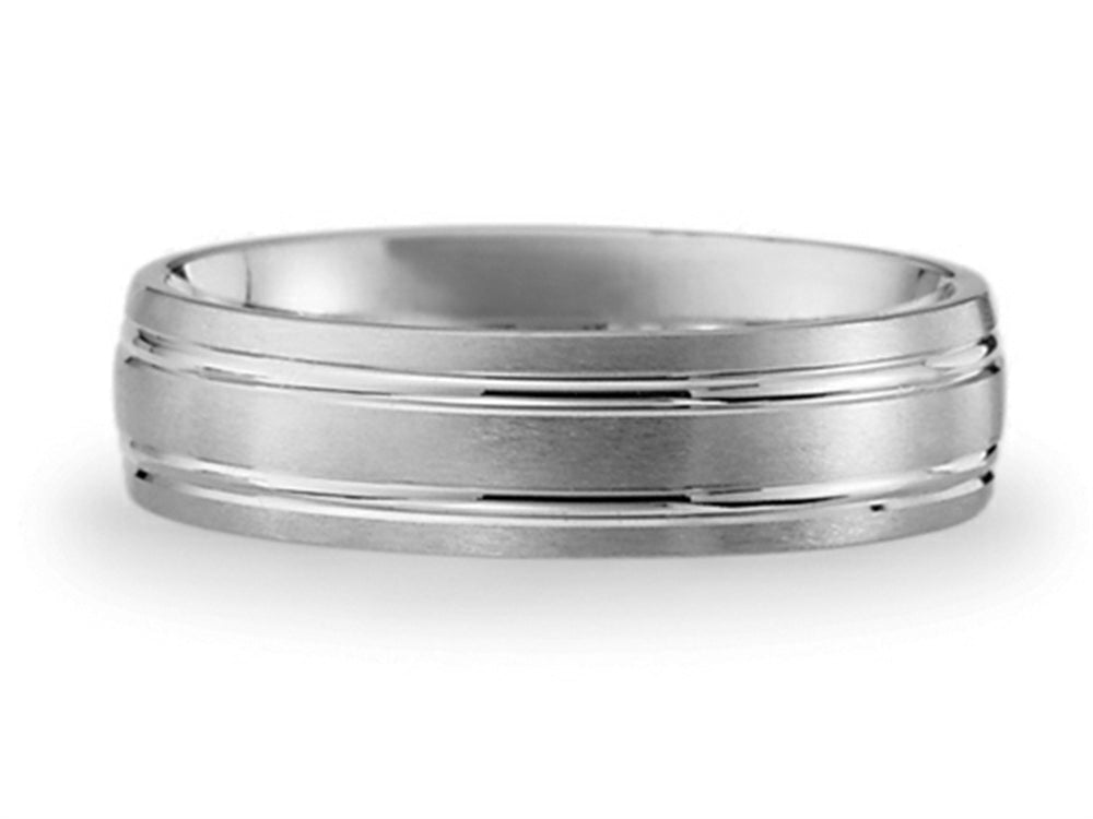 Benchmark 6mm Comfort Fit Design Wedding Band / Ring