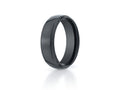 Benchmark Ceramic 7mm Comfort-fit High Polished Design Ring