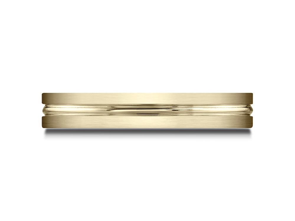 Benchmark 4mm Comfort Fit Wedding Band / Ring