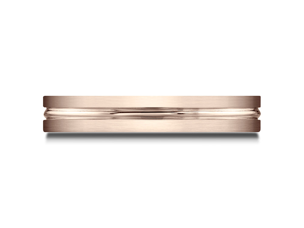 Benchmark 4mm Comfort Fit Wedding Band / Ring
