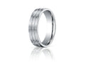 Benchmark 6mm Comfort Fit Design Wedding Band / Ring