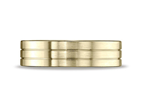 Benchmark 6mm Comfort Fit Design Wedding Band / Ring