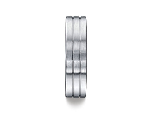 Benchmark 6mm Comfort Fit Design Wedding Band / Ring