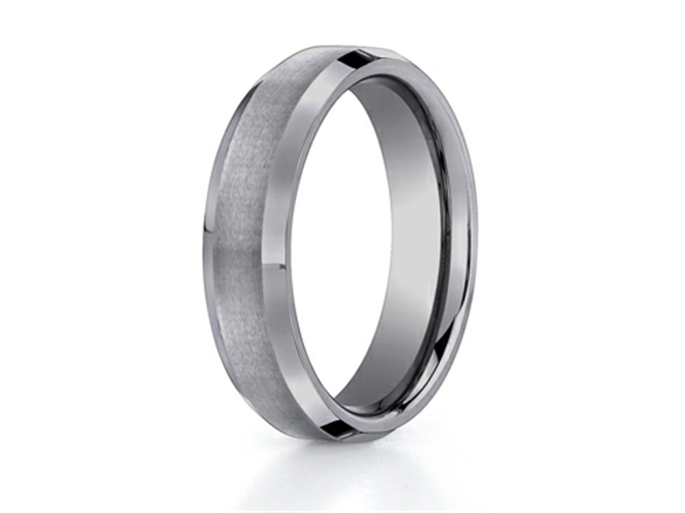 Benchmark 6mm Comfort Fit Tungsten Carbide Wedding Band / Ring