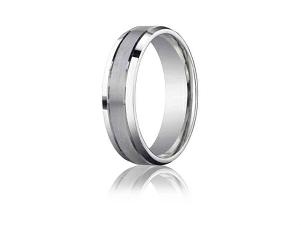Benchmark 6mm Comfort Fit Design Wedding Band / Ring