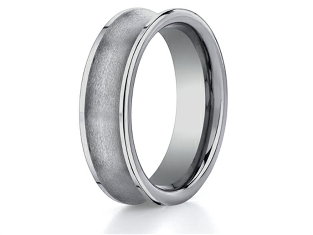 Benchmark 7mm Comfort Fit Tungsten Carbide Wedding Band / Ring