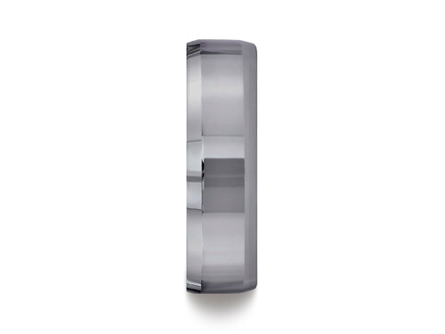 Benchmark 7mm Comfort Fit Tungsten Carbide Wedding Band / Ring