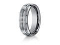 Benchmark 7mm Comfort Fit Tungsten Carbide Wedding Band / Ring