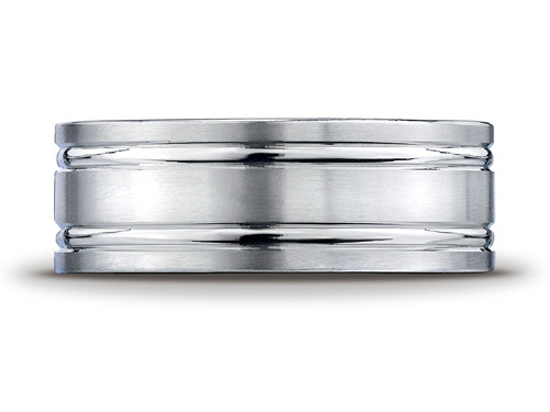 Benchmark 8mm Comfort Fit Wedding Band / Ring