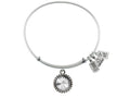 Wind And Fire Expandable Bangle April Birth Month