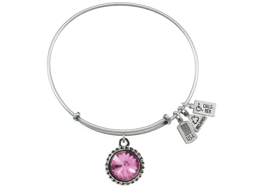 Wind And Fire Expandable Bangle June Birth Month