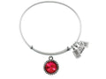 Wind And Fire Expandable Bangle July Birth Month
