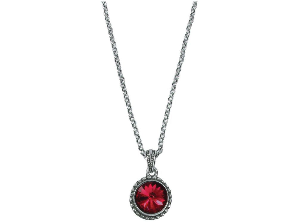Wind And Fire January Birth Month Necklace