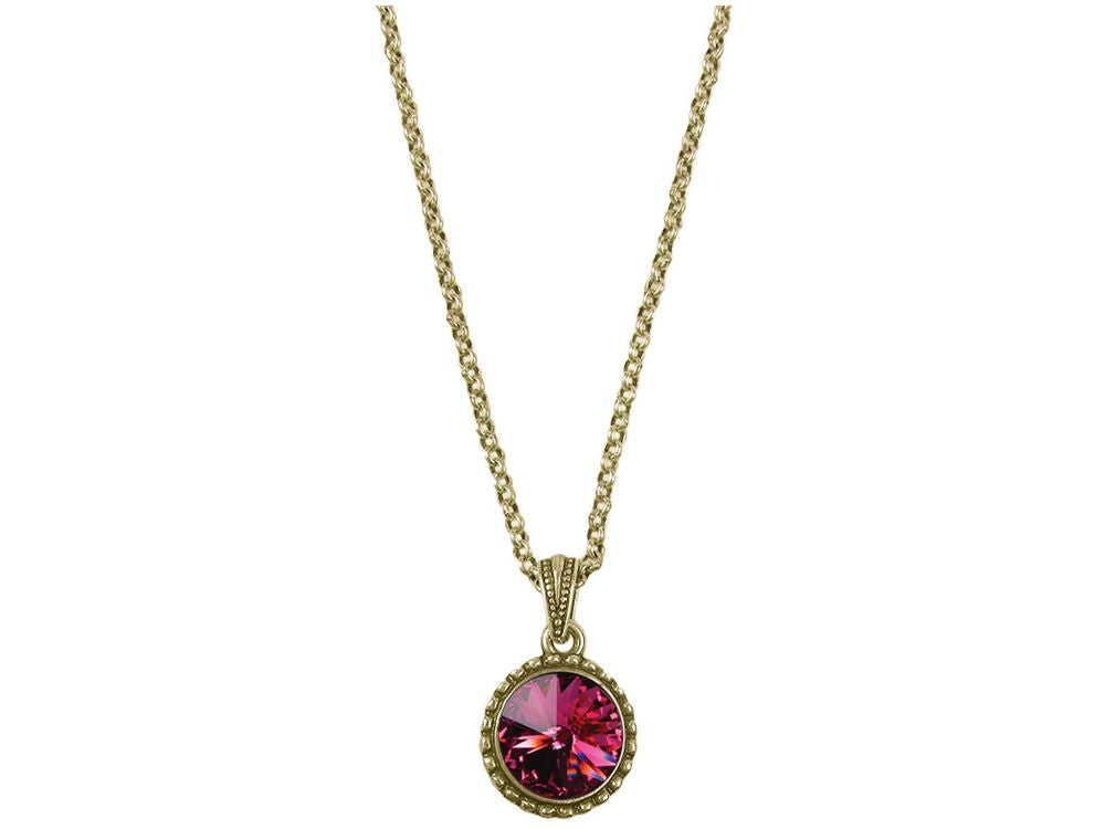 Wind And Fire October Birth Month Necklace