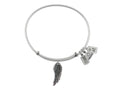 Wind And Fire Expandable Bangle Angel Wing