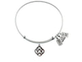 Wind And Fire Expandable Bangle Celtic Knot