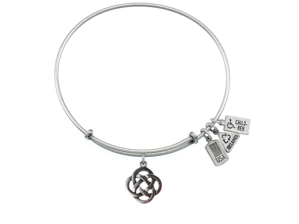 Wind And Fire Expandable Bangle Celtic Knot