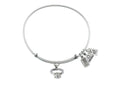 Wind And Fire Expandable Bangle Engagement Ring