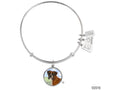 Wind And Fire Pet Collection Expandable Bangle With Boxer Photo Charm