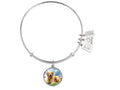 Wind And Fire Pet Collection Expandable Bangle With Golden Retriever Photo Charm