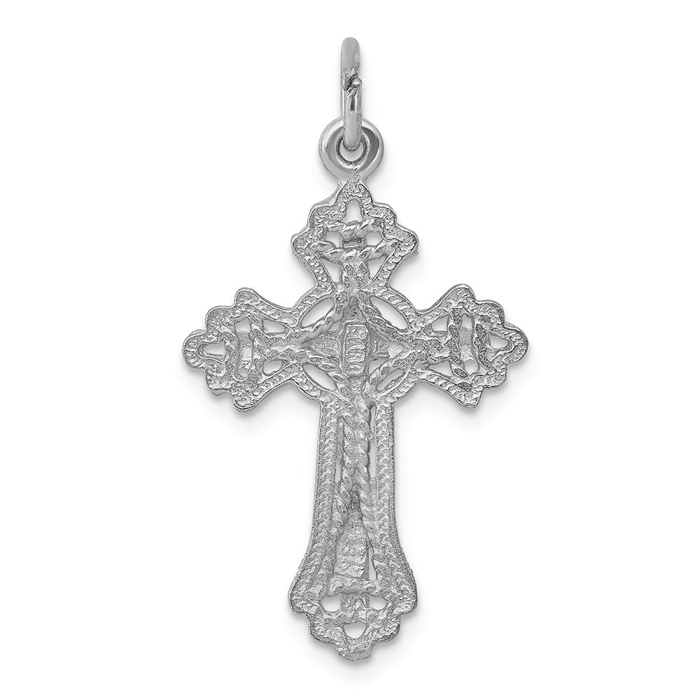 FJC Finejewelers 14k White Gold Cross Charm
