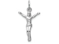 FJC Finejewelers 14k White Gold Jesus Charm