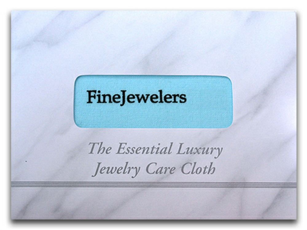 Finejewelers Sterling Silver Jewelry Polishing Cloth by Blitz Manufacturing
