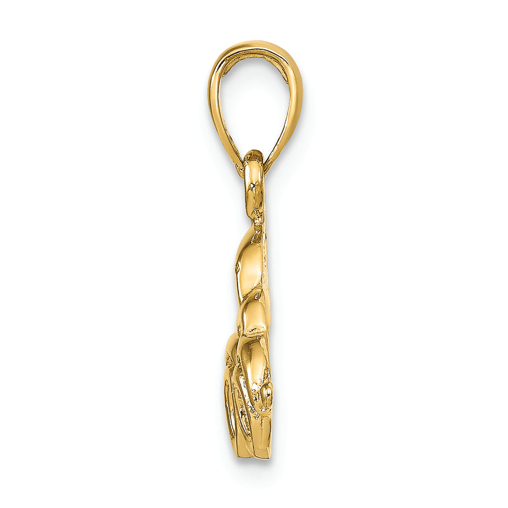 FJC Finejewelers 14k Yellow Gold Classic Antique Car Charm