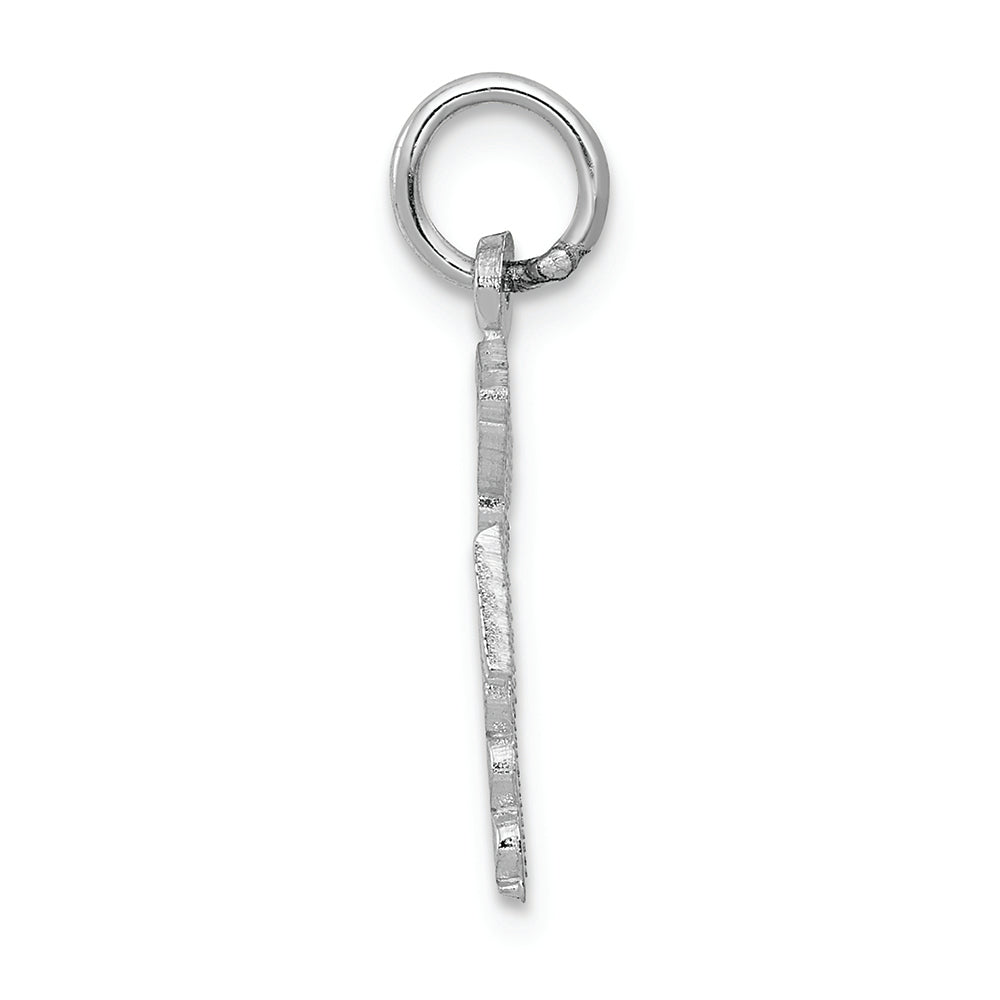 FJC Finejewelers 14k White Gold Rn Charm