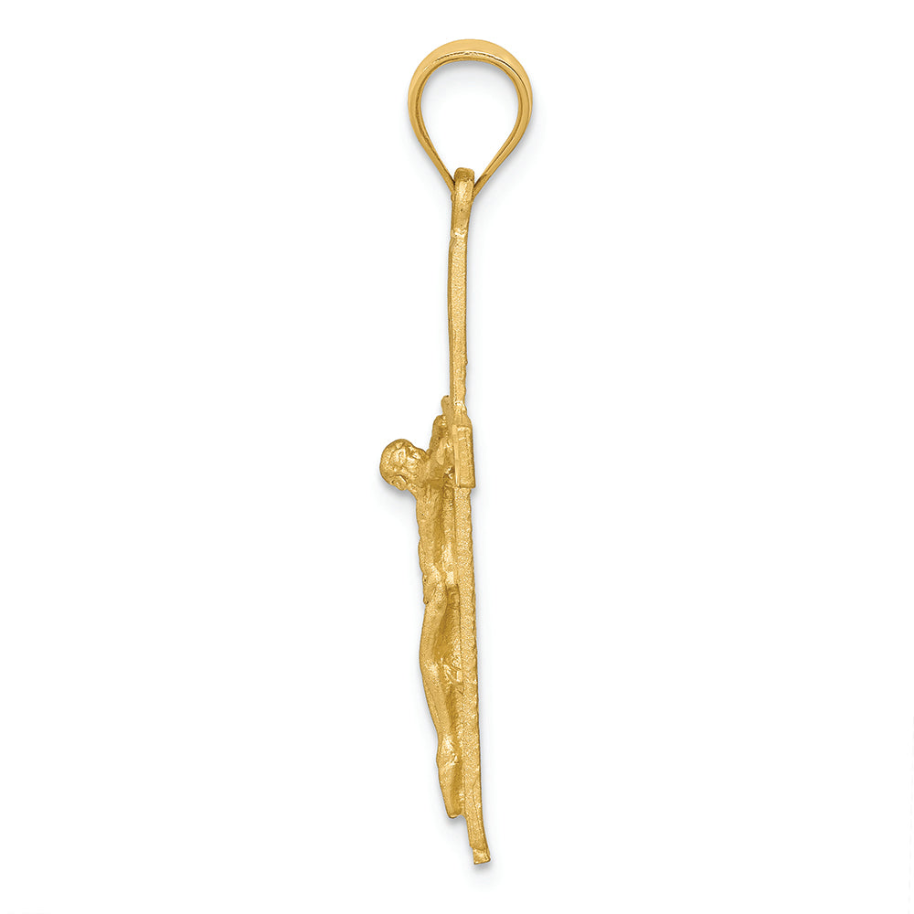 FJC Finejewelers 14k Yellow Gold Crucifix Charm