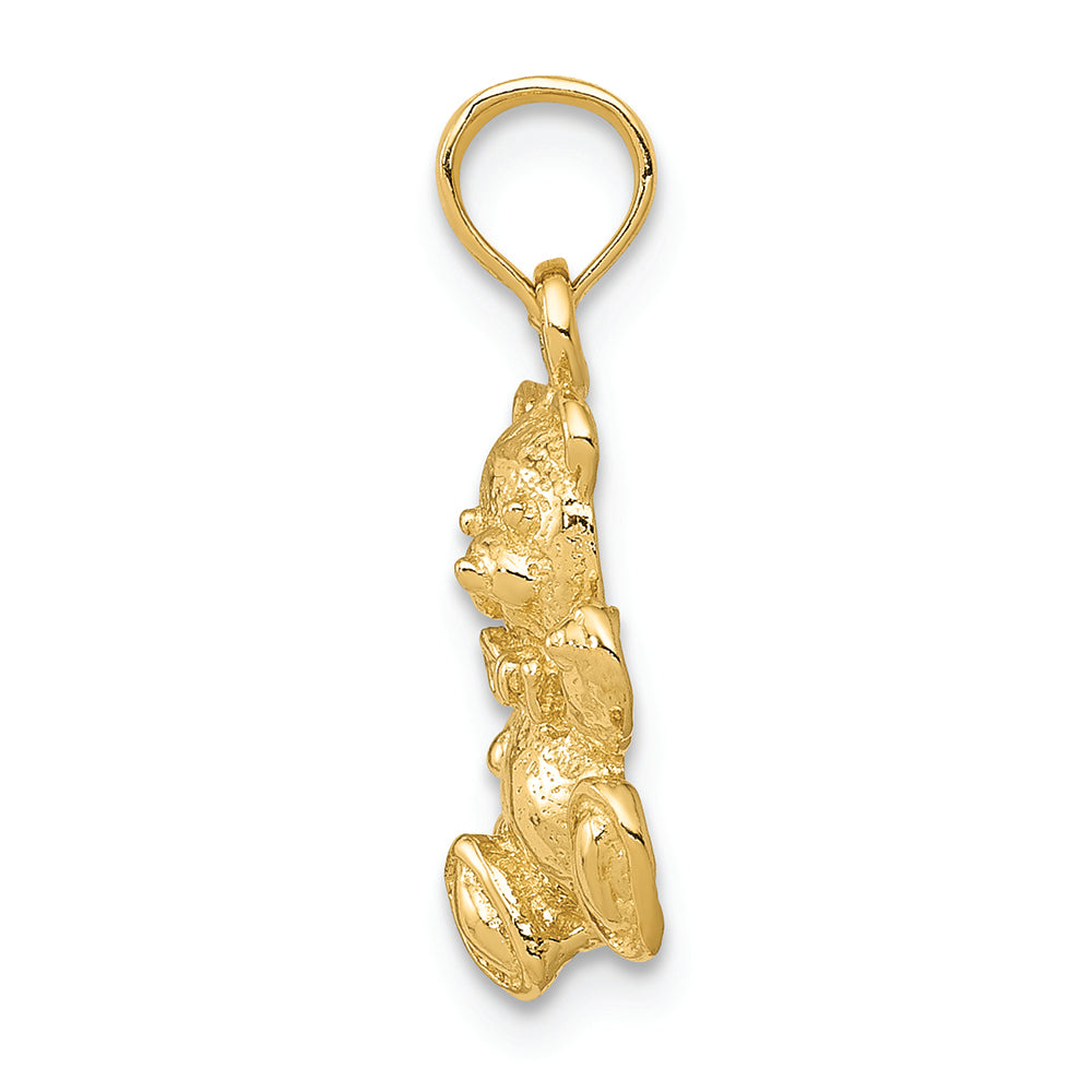 FJC Finejewelers 14k Yellow Gold Teddy Bear Charm