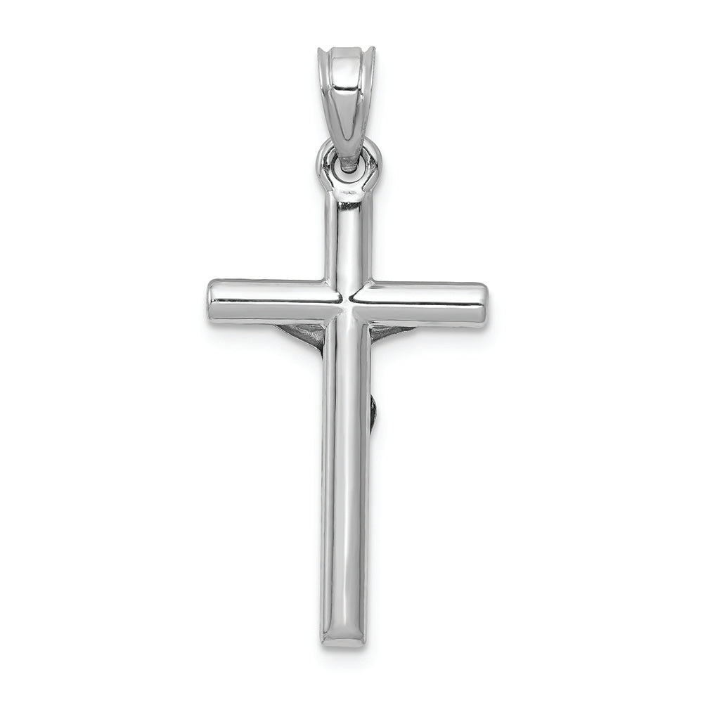 FJC Finejewelers 14k White Gold Crucifix Charm