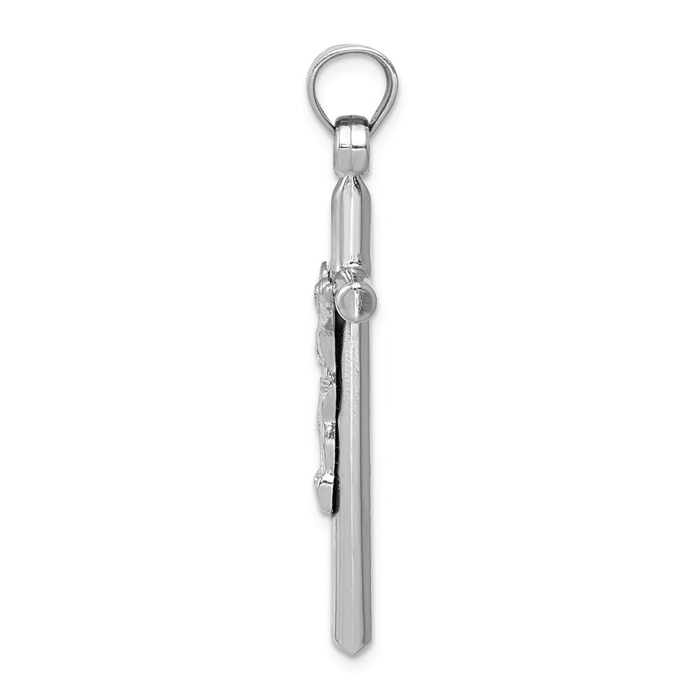 FJC Finejewelers 14k White Gold Crucifix Charm