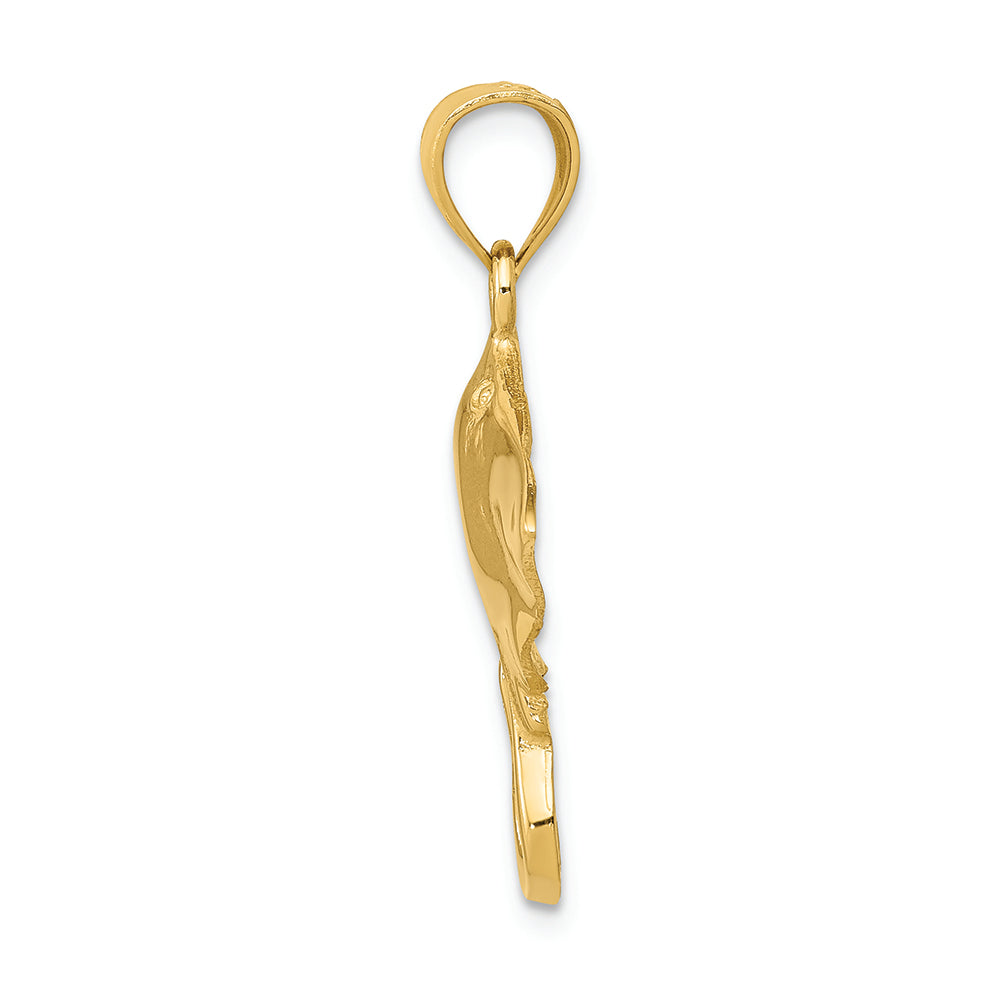 FJC Finejewelers 14k Yellow Gold Stingray Charm
