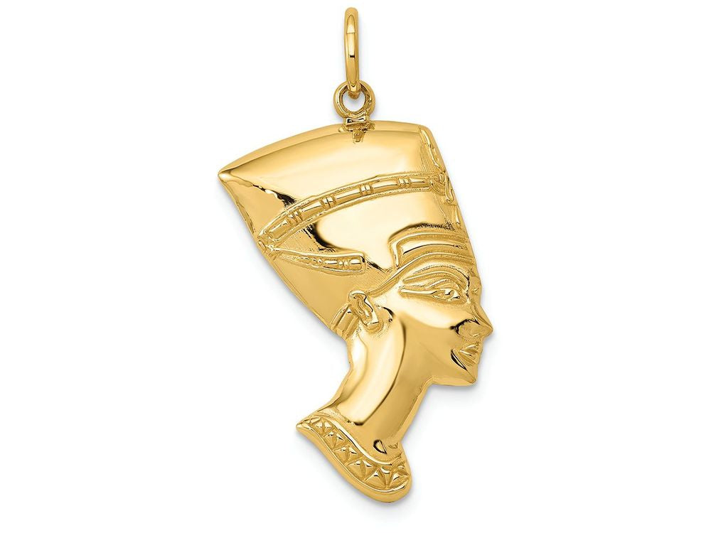 FJC Finejewelers 14k Yellow Gold Nefertiti Charm