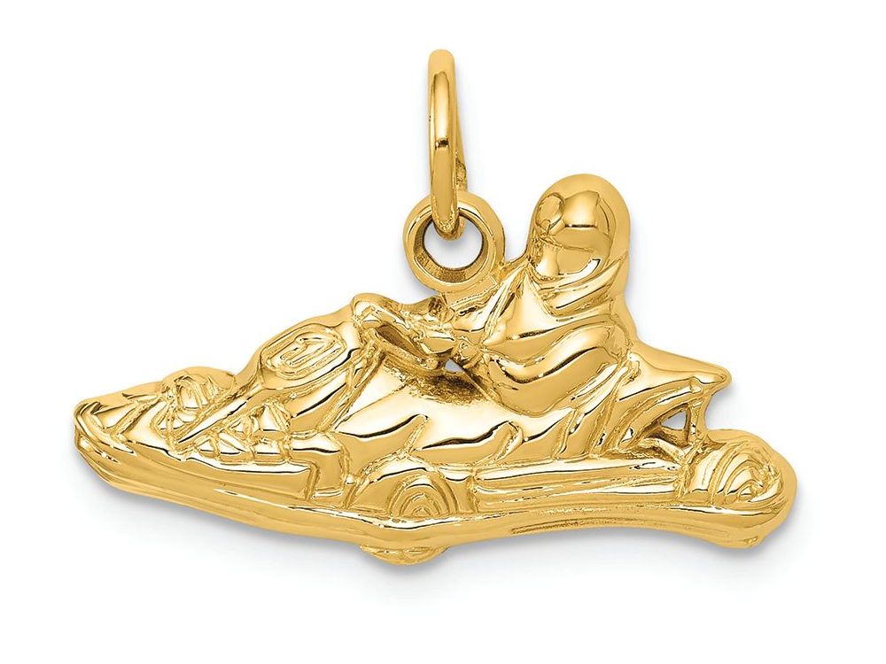 FJC Finejewelers 14k Yellow Gold Go-kart Charm