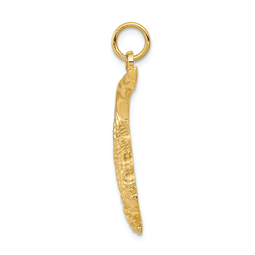 FJC Finejewelers 14k Yellow Gold Alligator Charm