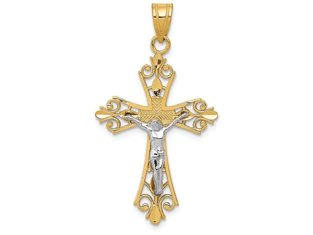 FJC Finejewelers 14k Two-tone Gold Charm