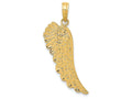 FJC Finejewelers 14k Yellow Gold Angel Wing Charm