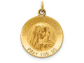 FJC Finejewelers 14k Yellow Gold Our Lady Of Sorrows Medal Charm