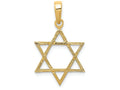 FJC Finejewelers 14k Yellow Gold Star Of David Charm