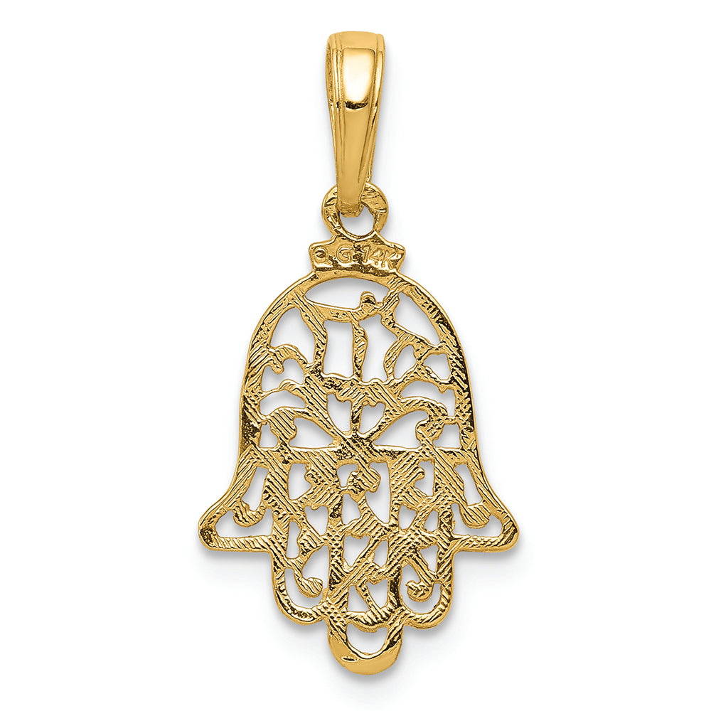 FJC Finejewelers 14k Yellow Gold Chamseh Charm