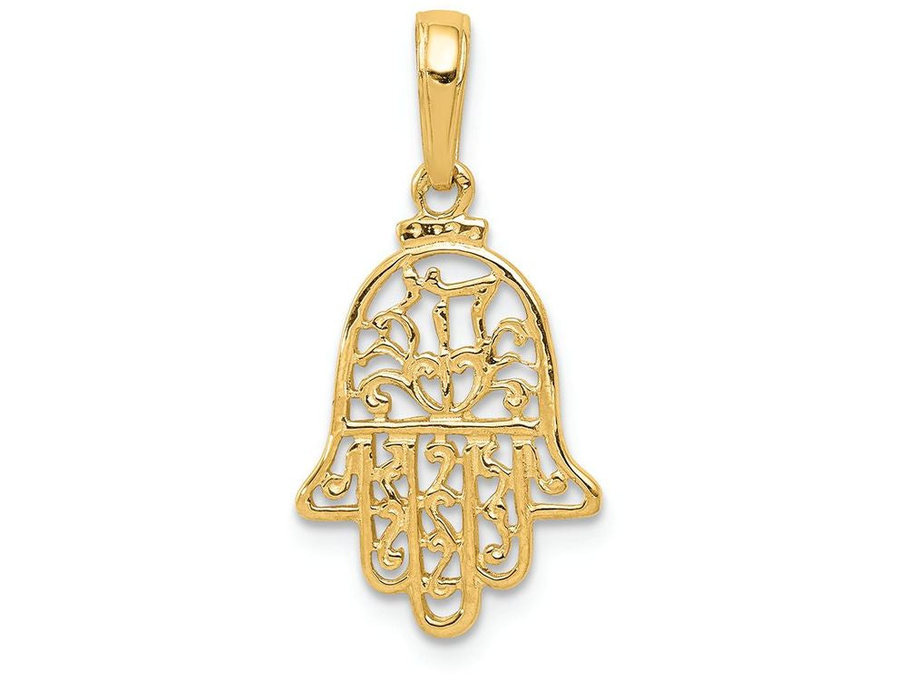 FJC Finejewelers 14k Yellow Gold Chamseh Charm