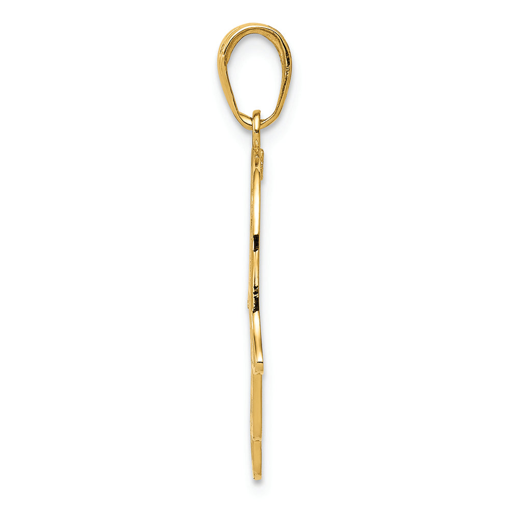 FJC Finejewelers 14k Yellow Gold Chamseh Charm