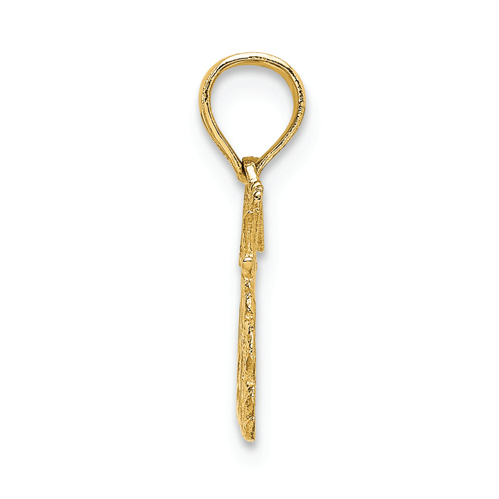 FJC Finejewelers 14k Yellow Gold Be My Valentine Charm