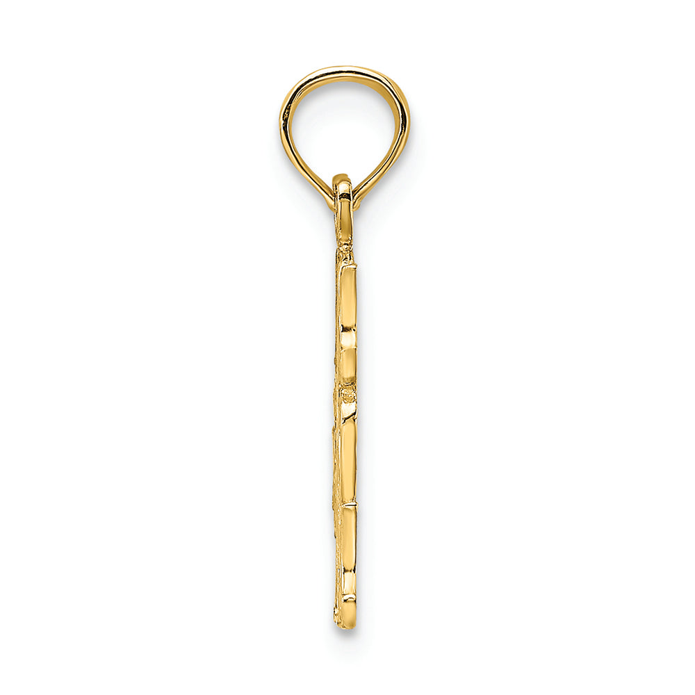 FJC Finejewelers 14k Yellow Gold #1 Mom Charm