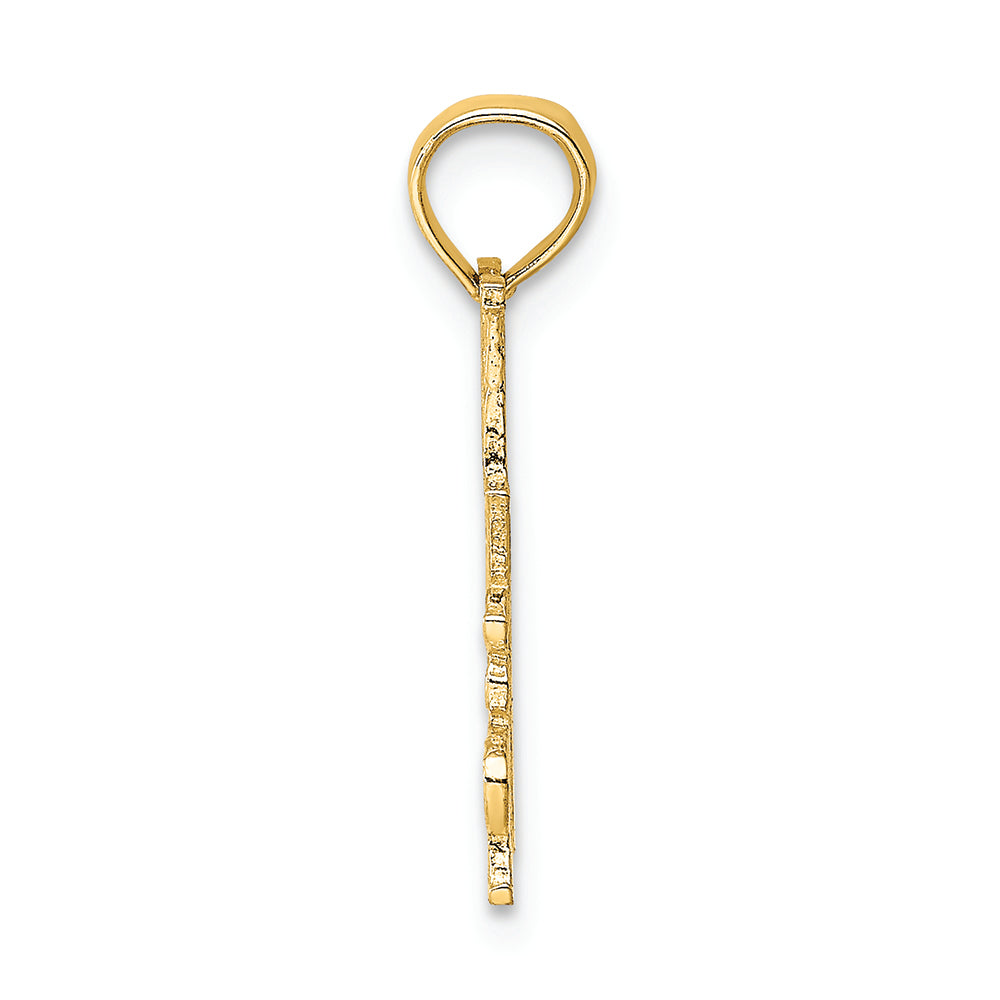 FJC Finejewelers 14k Yellow Gold #1 Godfather Charm