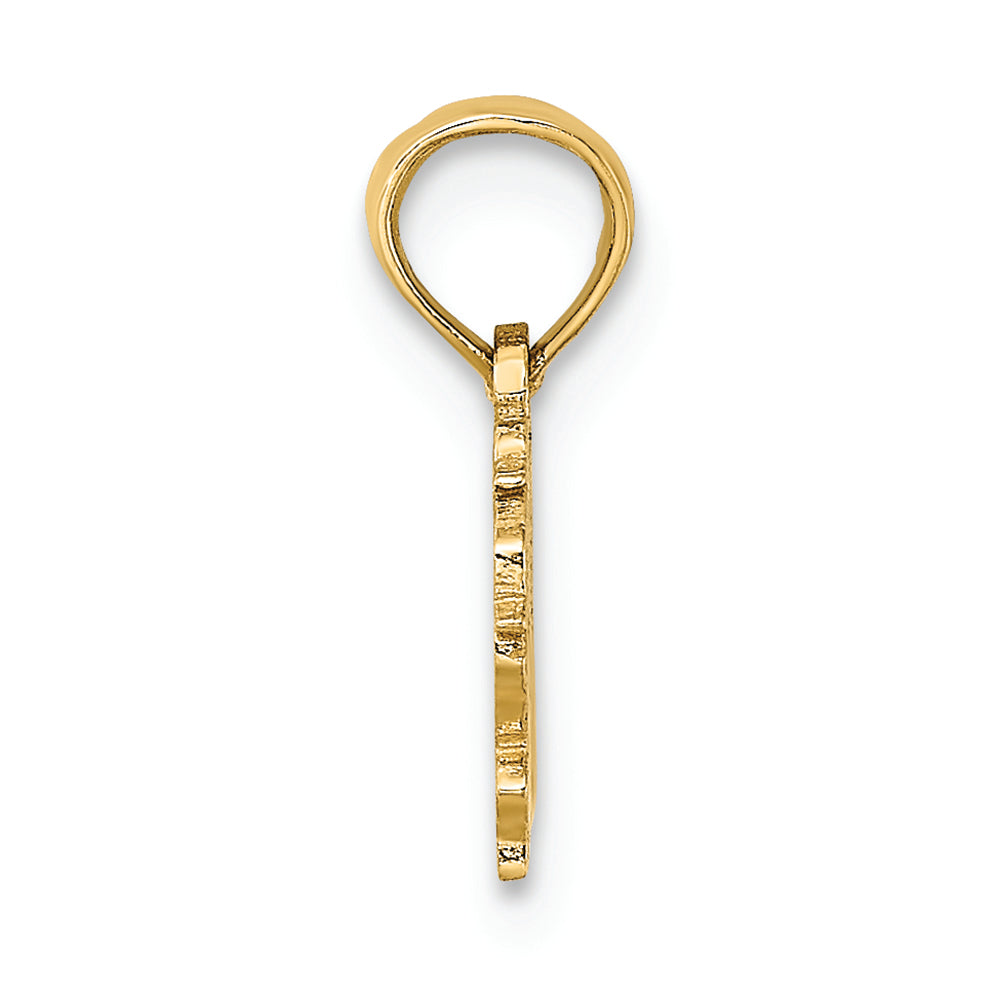 FJC Finejewelers 14k Yellow Gold 100% Virgo Charm