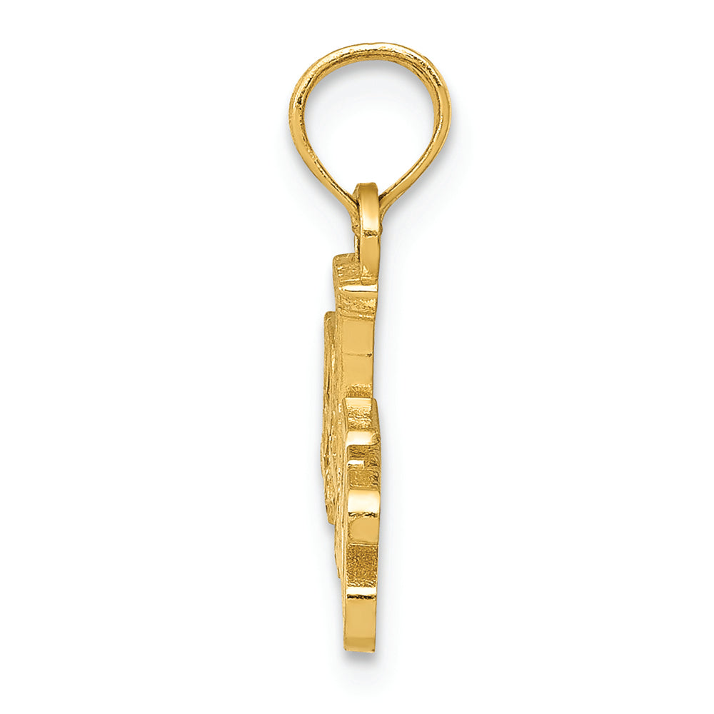 FJC Finejewelers 14k Yellow Gold Paris with Eiffel Tower Charm