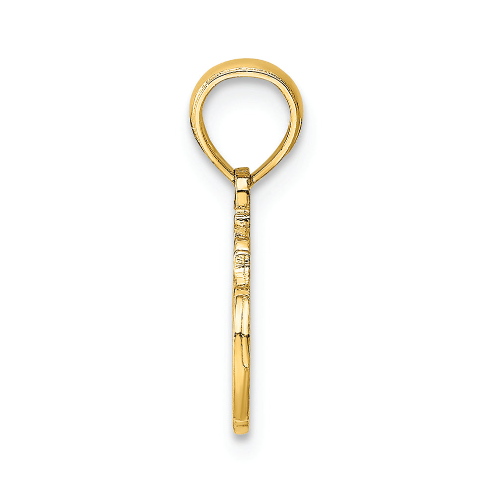 FJC Finejewelers 14k Yellow Gold #1 Teacher Charm